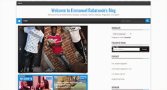 Desktop Screenshot of emmanuelbabatunde.com